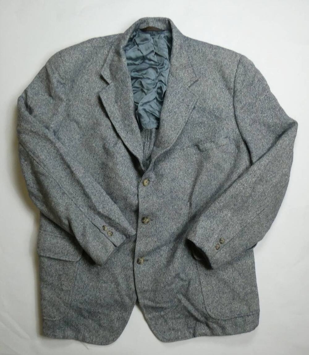 vintage Huntington Castleisland silk Irish Tweed sport coat, 48L